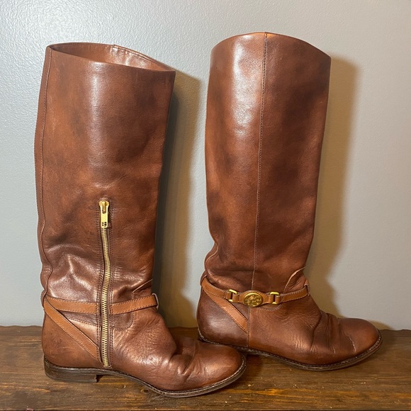 Coach Mysie Leather Riding Boots - Picture 5 of 10
